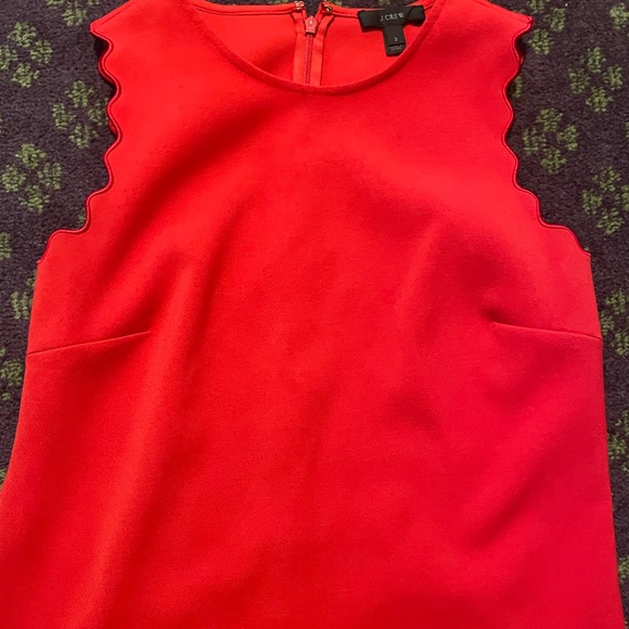 Gorgeous J Crew scalloped top with eyelets - Picture 3 of 6